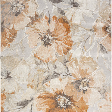 Бельгийский ковер коллекции ORIGAMI 11035-6969-91 с цветами