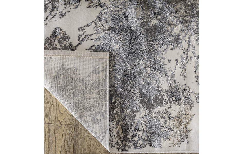 КОВРЫ ДИЗАЙН KN43A ЦВЕТ SHRNIK DARK GRAY Rich