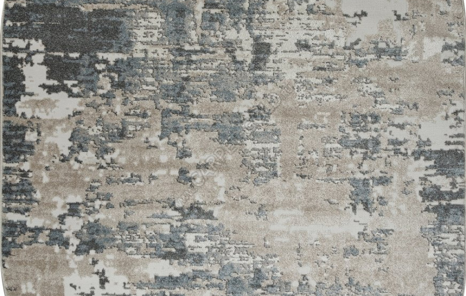 Ковер F231 - BEIGE-BLUE - Овал - коллекция NATUREL