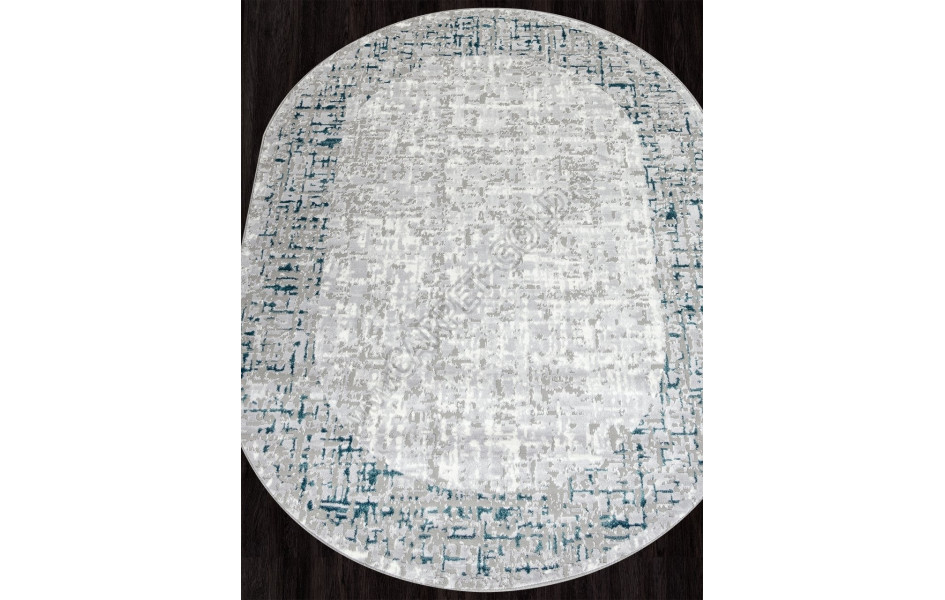 Ковер F292 - GRAY - Овал - коллекция PALERMO