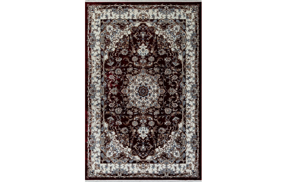 Ковер 00642A - BURGUNDY / BURGUNDY - Прямоугольник - коллекция ASADU