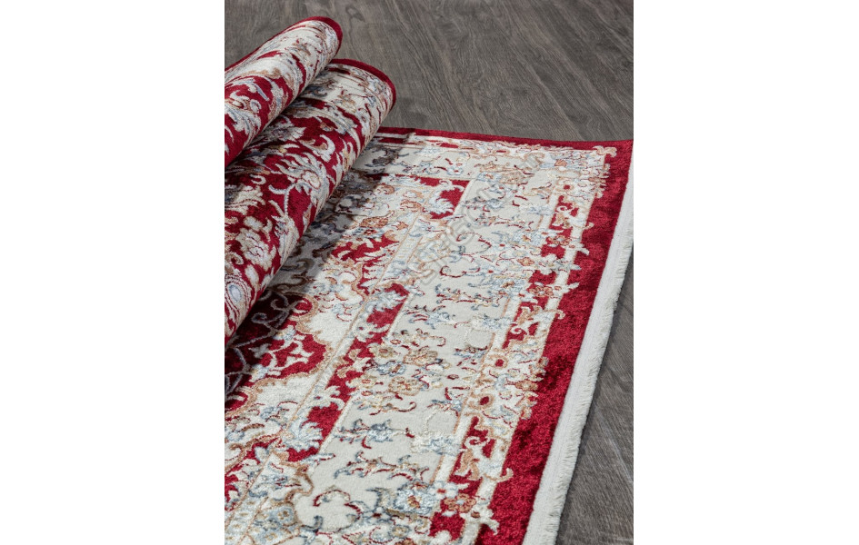 Ковер 00642A - BURGUNDY / BURGUNDY - Прямоугольник - коллекция ASADU