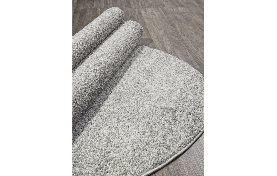 Ковер T600 - GRAY - Овал - коллекция LANA