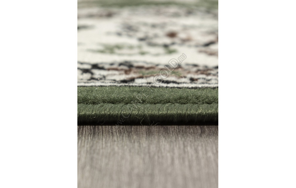 Ковер D412 - GREEN - Прямоугольник - коллекция GAVANA