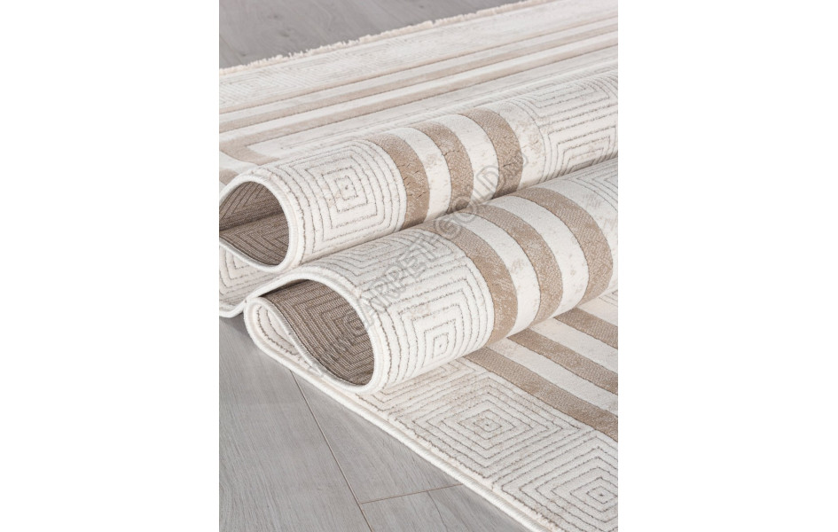 Ковер 71198 - 071 BEIGE - Прямоугольник - коллекция OSLO