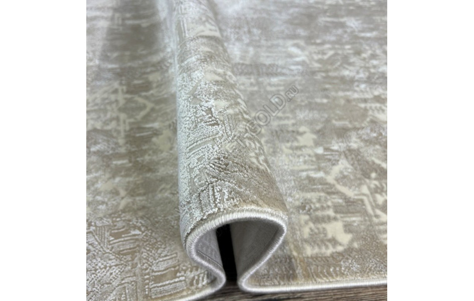 Иранский ковер Paris 4147 WHITE из бамбукового шелка