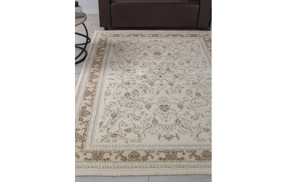 Ковер M101B - CREAM / CREAM - Прямоугольник - коллекция ZARINA